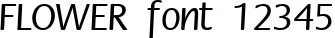 Dynamic FLOWER Font Preview https://safirsoft.com