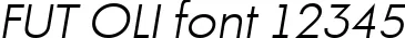 Dynamic FUT OLI Font Preview https://safirsoft.com