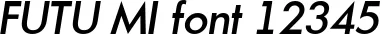 Dynamic FUTU MI Font Preview https://safirsoft.com