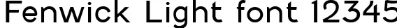 Dynamic Fenwick Light Font Preview https://safirsoft.com