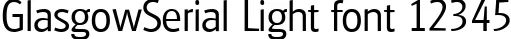 Dynamic GlasgowSerial Light Font Preview https://safirsoft.com