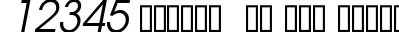 Dynamic ITC Avant Garde Gothic Book Oblique Font Preview https://safirsoft.com