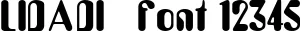 Dynamic LIDADI   Font Preview https://safirsoft.com