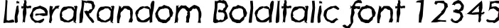Dynamic LiteraRandom BoldItalic Font Preview https://safirsoft.com