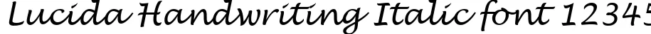 Dynamic Lucida Handwriting Italic Font Preview https://safirsoft.com