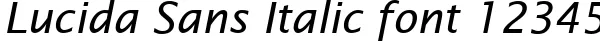 Dynamic Lucida Sans Italic Font Preview https://safirsoft.com