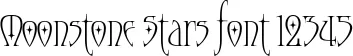 Dynamic Moonstone Stars Font Preview https://safirsoft.com