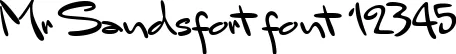 Dynamic Mr Sandsfort Font Preview https://safirsoft.com