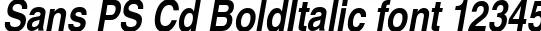 Dynamic Sans PS Cd BoldItalic Font Preview https://safirsoft.com