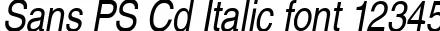 Dynamic Sans PS Cd Italic Font Preview https://safirsoft.com