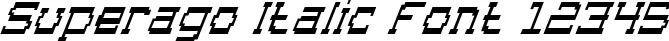 Dynamic Superago Italic Font Preview https://safirsoft.com