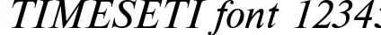 Dynamic TIMESETI Font Preview https://safirsoft.com
