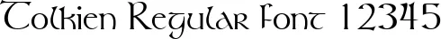 Dynamic Tolkien Regular Font Preview https://safirsoft.com