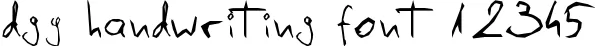 Dynamic dgy handwriting Font Preview https://safirsoft.com