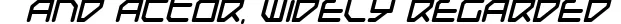 Dynamic Federapolis Bold Italic Font Preview https://safirsoft.com