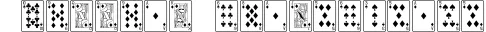 Dynamic Playing Cards Font Preview https://safirsoft.com