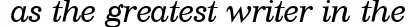 Dynamic I770 Roman Italic Font Preview https://safirsoft.com