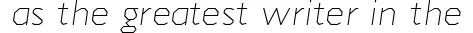 Dynamic Jillican ExtraLight Italic Font Preview https://safirsoft.com