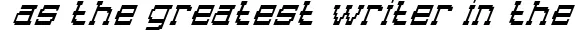 Dynamic Superago Italic Font Preview https://safirsoft.com